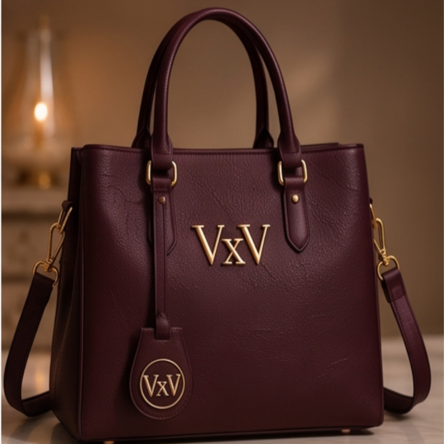 VxV Burgundy Royal Satchel